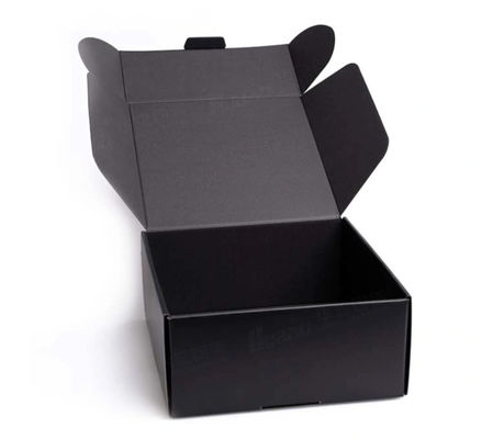 Caixa de empacotamento impressa do presente do papel da roupa do tipo, caixas de envio de dobramento onduladas do encarregado do envio da correspondência