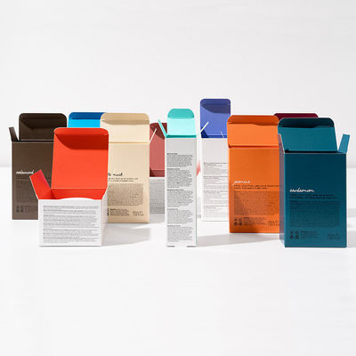 Boa vinda feita sob encomenda do OEM dos materiais de Logo Cosmetic Packaging Box Recycled