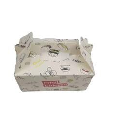 Rigidez da caixa do ODM Fried Chicken Customized Food Packaging a boa reciclou