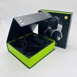 Caixa de transporte rígida do presente da caixa sem fio da caixa de presente dos auriculares biodegradável