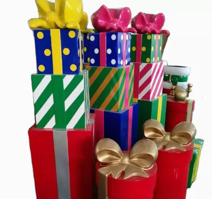 As caixas de presente UV do cartão do Natal da prova molham a altura 100/165cm da prova