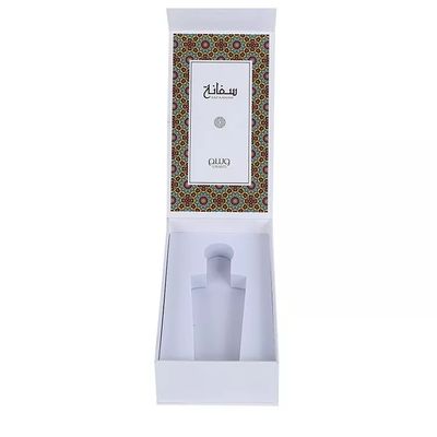 Caixa de presente biodegradável do preto e do ouro, cartão Matte Packaging Box With Insert