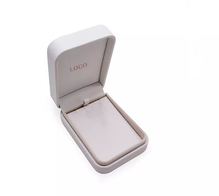 Guardas-joias magnéticas ISO9001 do couro sintético do ODM Ring Gift Boxes Logo Printed