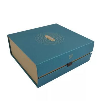 Caixas de presente de joia feitas sob encomenda recicláveis das caixas de embalagem do cartão da cor de CMYK/Pantone