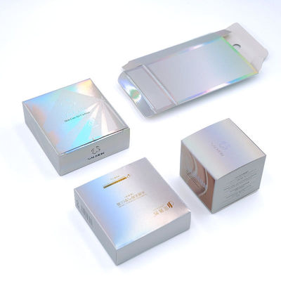 Caixas de presente do bloco liso do inclinação, caixa de empacotamento holográfica com Front Lock