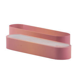 Impressão de empacotamento da caixa de presente cor-de-rosa da cookie de Macaron reciclável com janela