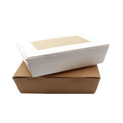 Caixa de presente impressa à prova de graxa Kraft branco do papel do alimento para cozer