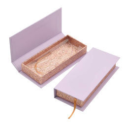 Caixa de empacotamento da pestana feita sob encomenda de Mink Lash Boxes Recycable Private Label