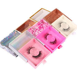 Caixa de empacotamento da pestana feita sob encomenda de Mink Lash Boxes Recycable Private Label