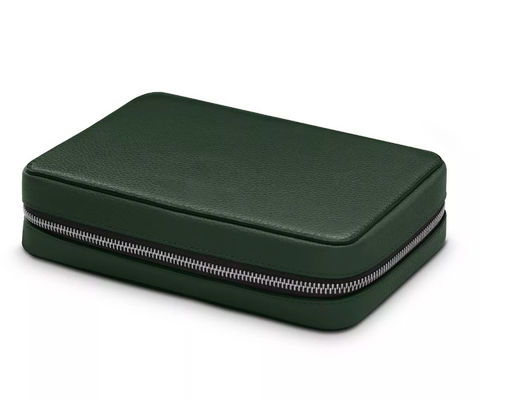 GV Multifunction de Box do organizador do curso da caixa de couro do plutônio dos compartimentos