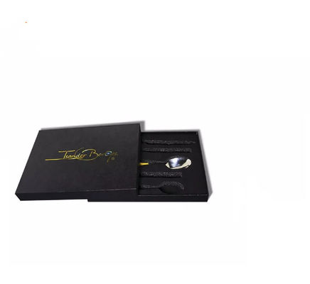 Caixa de presente de carimbo quente do grupo da cutelaria do ISO de Logo Dinnerware Packaging Boxes