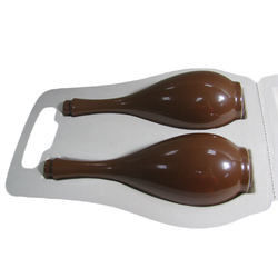 A polpa da cana-de-açúcar moldou o presente da garrafa de vinho que empacota o vinho do ISO que empacota para o transporte