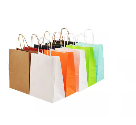 Envernizar a bolsa do papel de embalagem reciclou o GV do saco de papel de Brown Kraft