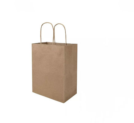 A bolsa Pantone durável do papel de embalagem do punho leva embora o saco do alimento