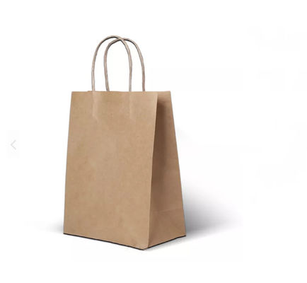 A bolsa Pantone durável do papel de embalagem do punho leva embora o saco do alimento