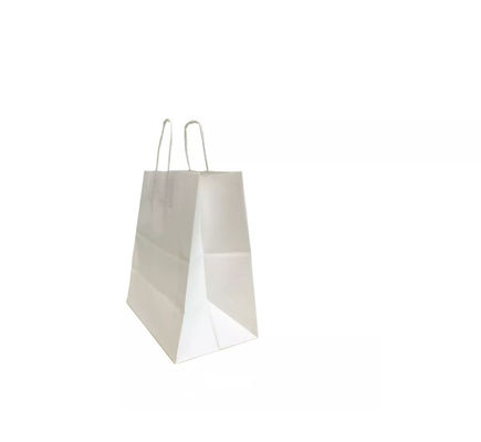 Bolsa portátil de papel Kraft para viagem Saco de presente para compras Embalagem ODM