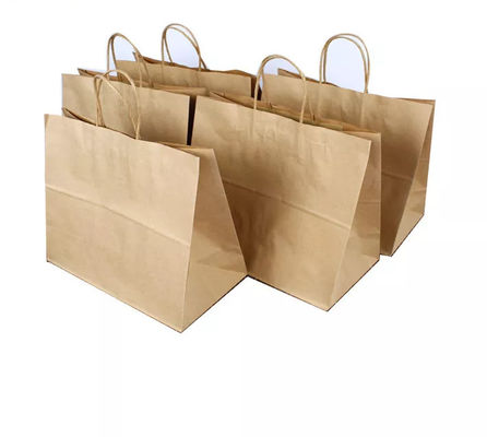 Os sacos CMYK do papel de embalagem do OEM da bolsa/café gravaram Eco amigável