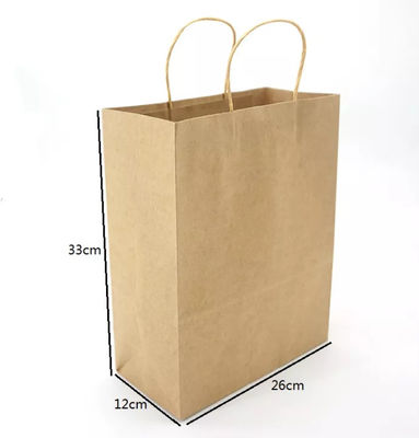 O saco de empacotamento de Kraft do pão liso reciclou colorido impresso biodegradável