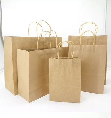 O saco de empacotamento de Kraft do pão liso reciclou colorido impresso biodegradável