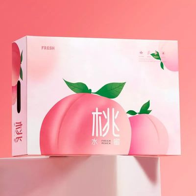 Caixas de empacotamento do fruto de cartão ondulado que envernizam caixas de embalagem de Apple