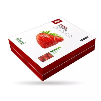 As caixas personalizadas do fruto e de cartão de Veg corrugaram o retângulo