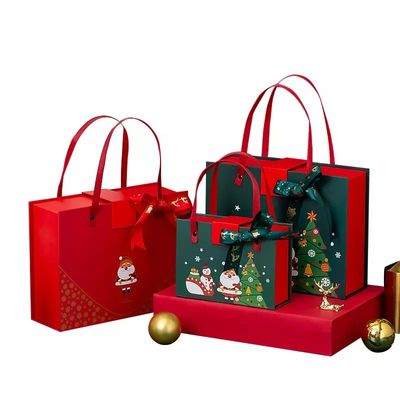 O ISO das caixas de presente de cartão do Natal de PMS revestiu a caixa de Natal ondulada de papel