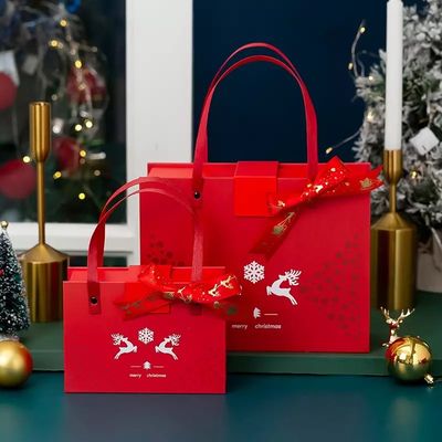 O ISO das caixas de presente de cartão do Natal de PMS revestiu a caixa de Natal ondulada de papel
