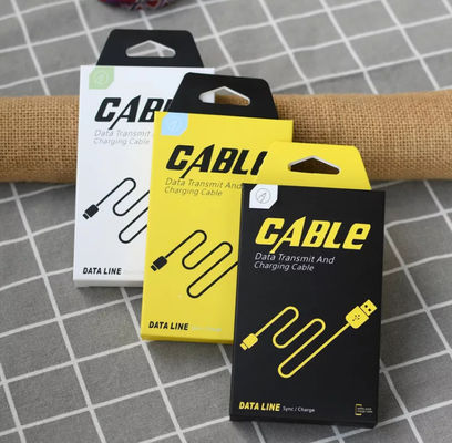 Caixas de embalagem da eletrônica de CMYK que gravam gêneros alimentícios Logo Printed Cardboard Boxes