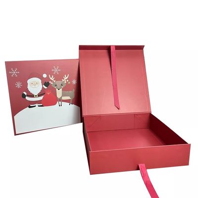 Certificação das caixas de transporte ISO9001 do ornamento do Natal do cartão FSC
