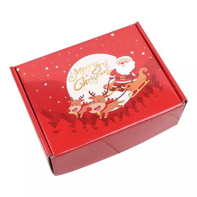Advent Calendar Christmas Cardboard Gift encaixota a impressão de gravação