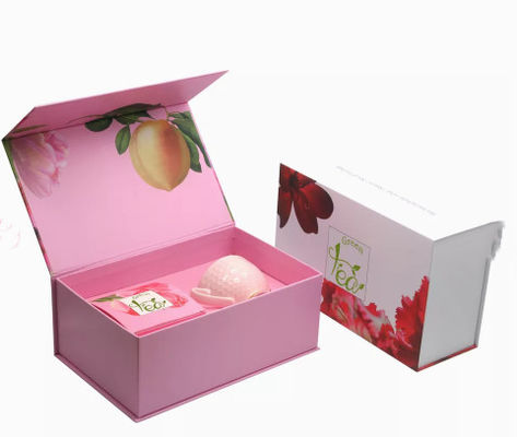 Caixas recicláveis luxuosas feitas sob encomenda Matt Lamination do chá do cartão