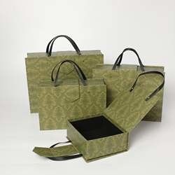Forma retangular reciclável do ISO de Art Paper Square Wine Box