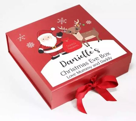 Logotipo feito sob encomenda de Eve Sweet Box Gravure Printing do Natal do cartão